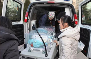 合浦县妇婴监护型护送